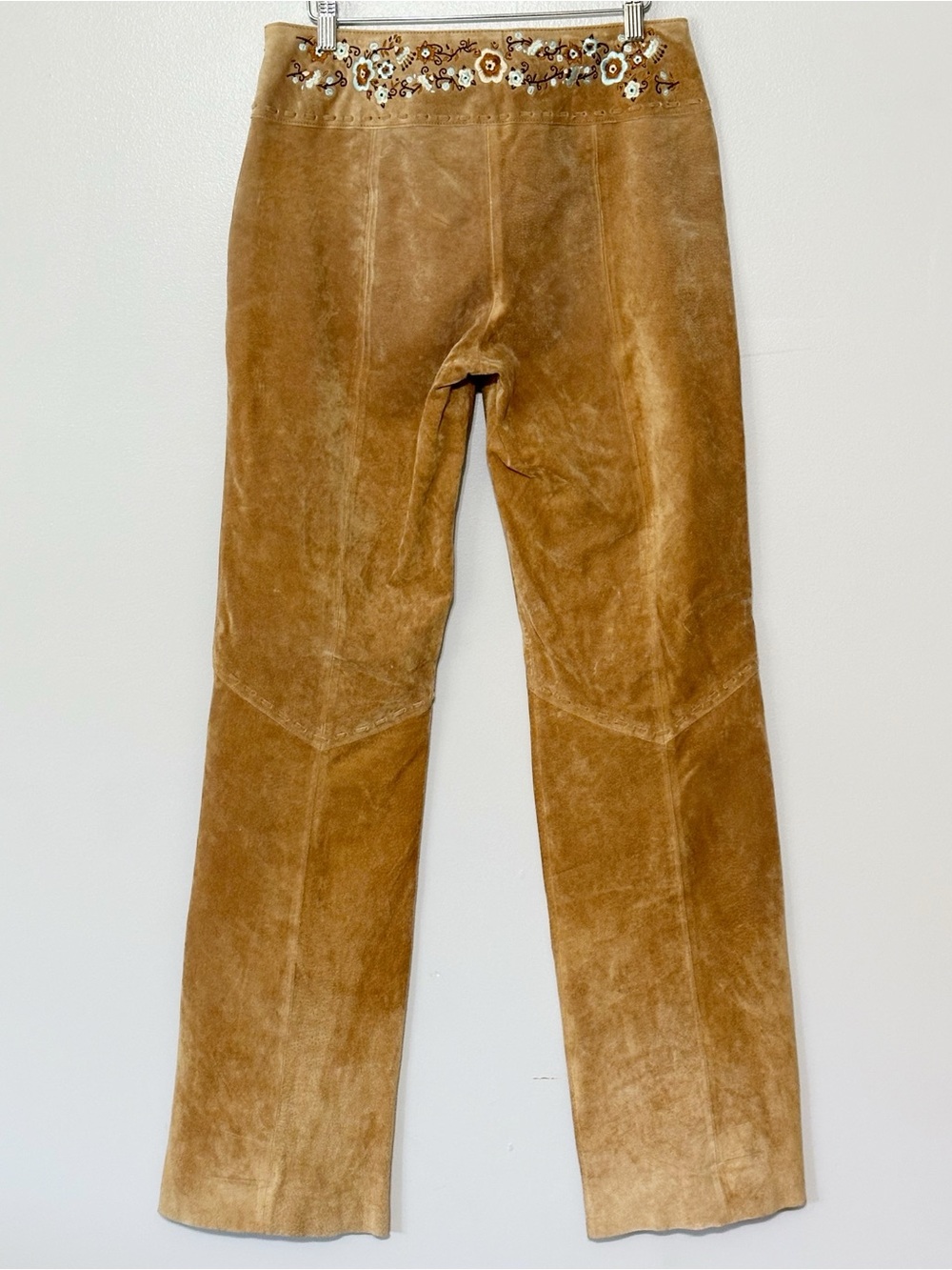 Vintage Wilson’s Leather Suede Embroidered Pants Size 8 Y2K - Picture 5 of 8